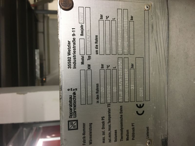 Referenzen Rohrbündelwärmetauscher