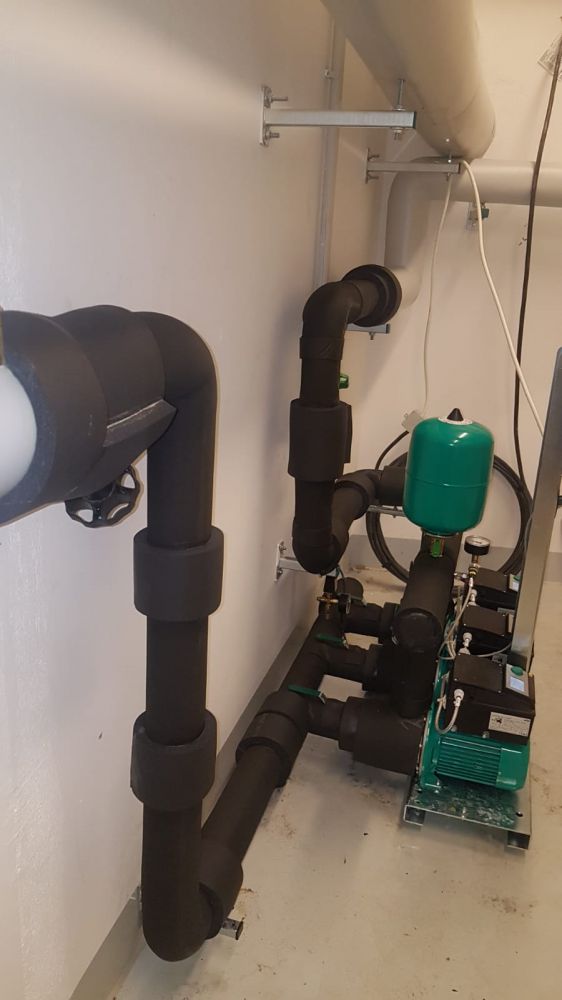 Referenzen Druckerhöhungsanlage in München